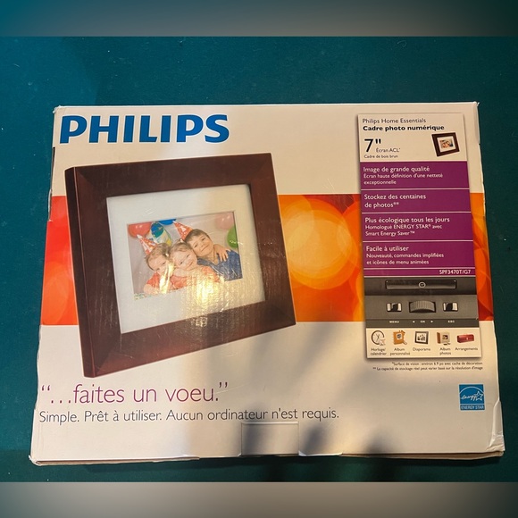 Philips 7” Digital Photo Frame - Picture 3 of 3